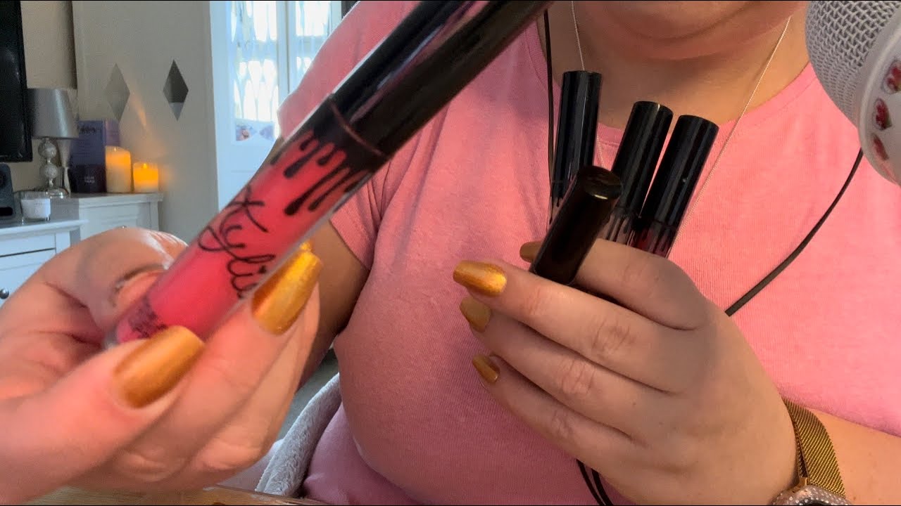 Asmr | lipgloss 💄 and mascara application / personal attention
