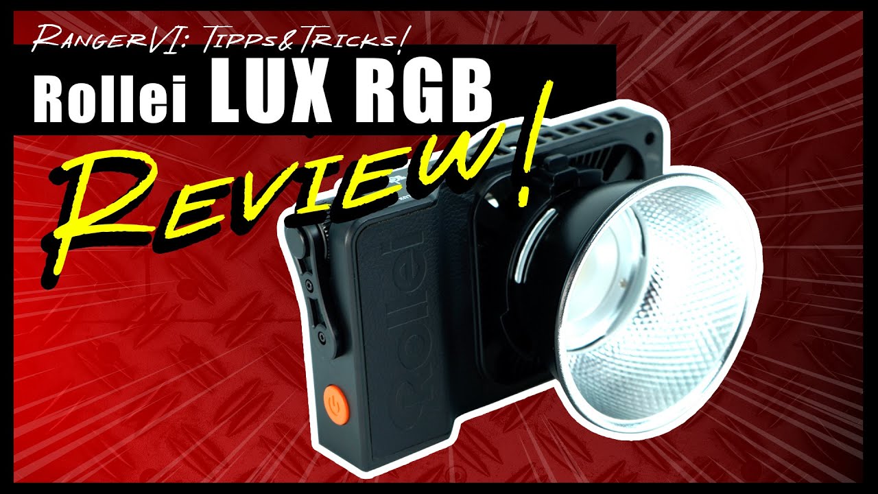 Rollei LUX RGB LED-Dauerlicht im Test