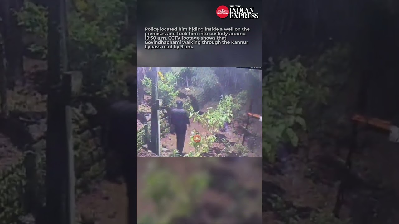 Govindachami was arrested later the morning near an abandoned building in Thalap, Kannur town