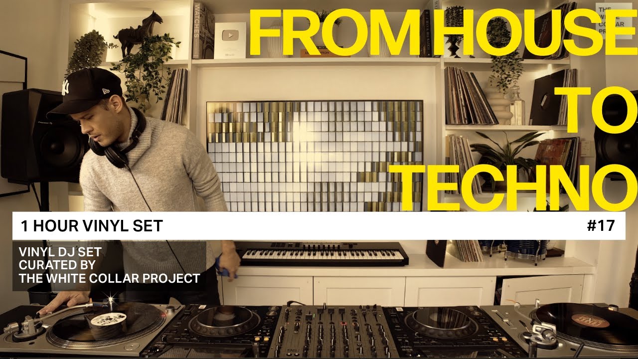 A Journey From Jazzy House to Techno | Vinyl Culture | Vinyl Only DJ Set | The White Collar Project