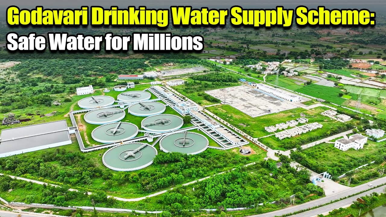Godavari Drinking Water Supply Scheme: Safe Water for Millions |  Megha Engineering