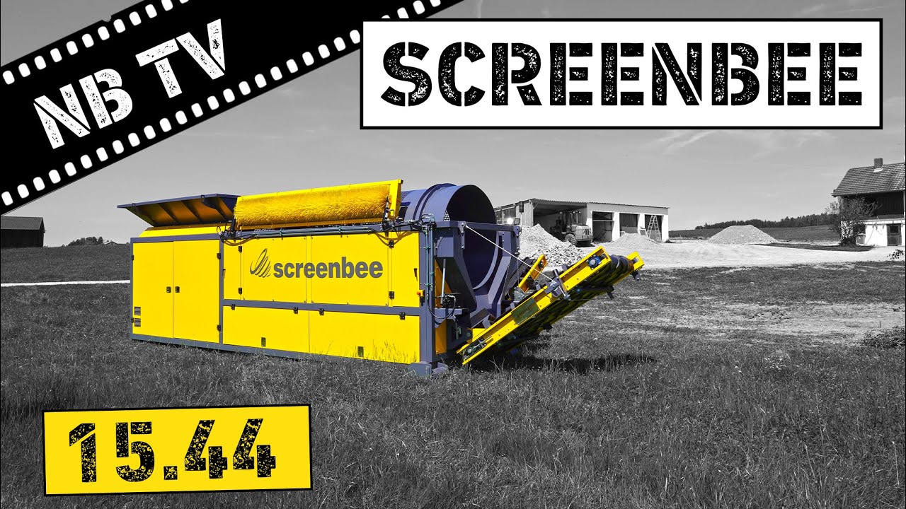 Screenbee 15.44 | Mobile Trommelsiebanlage Hakenlift