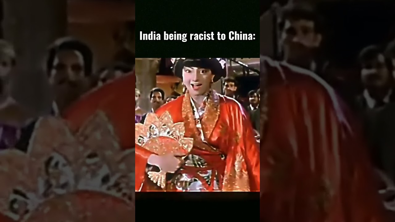 India being racist to China vs China being racist to India #edit #india #china #comedy #viral
