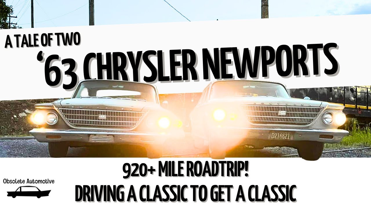 1963 Chrysler Newport Roadtrip! Driving a Classic to get a classic! Will we make it there and back??