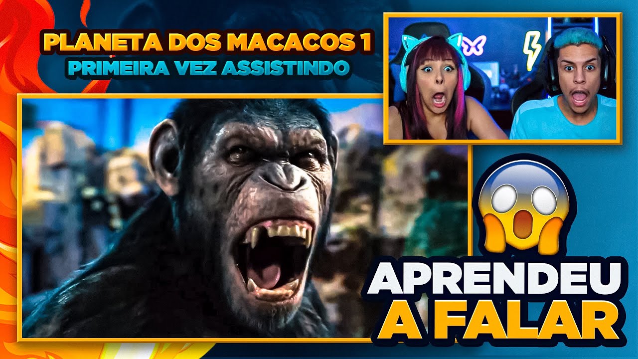Planeta dos Macacos: A Origem | [React em Casal] 🔥