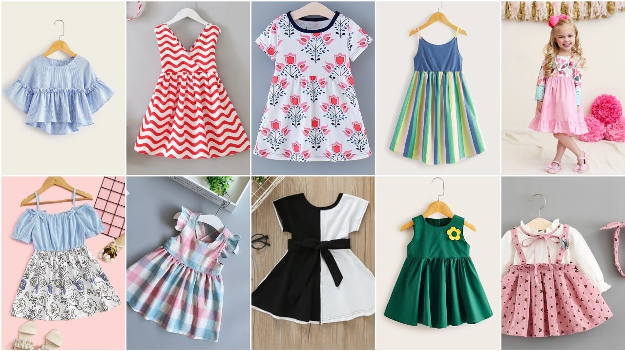 Baby Frock Designs and Jhabla Designs | Cotton Frock Designs For Baby Girls | Girls Designer Dress