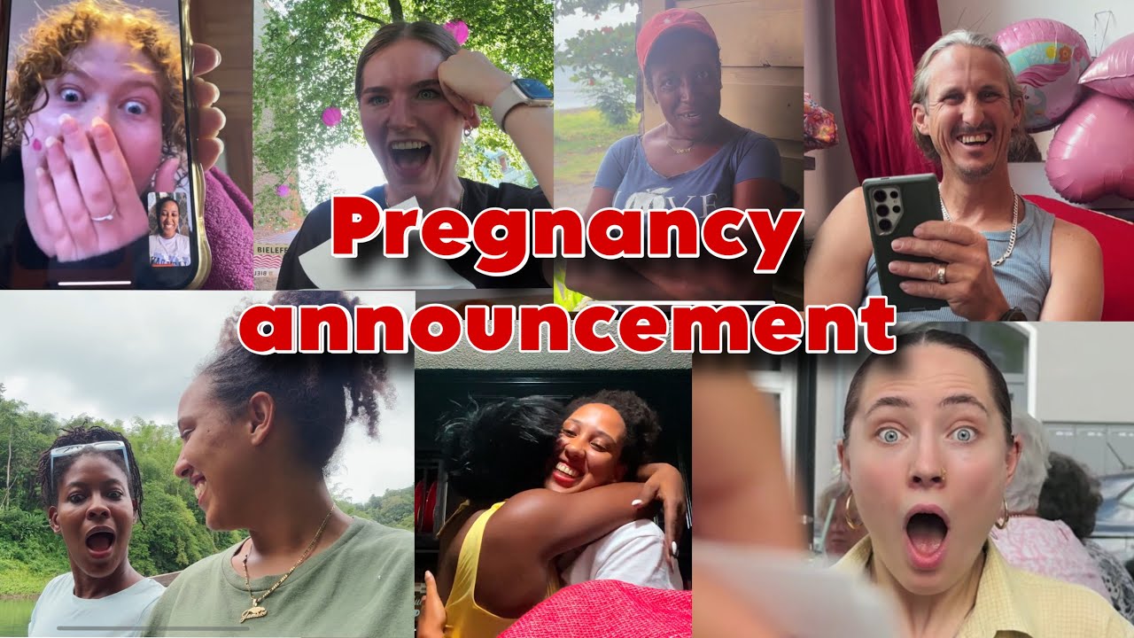 This is how my Family and friends reacted to my Pregnancy announcement 📢😂😂/ Baby Journey Vlog 1