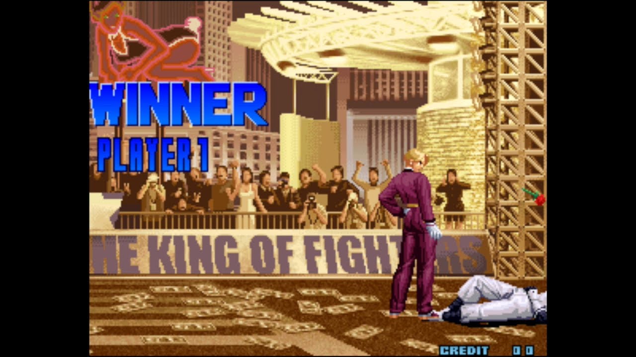 King Of Fighters 2001 Story Mode Blonde Hair Women Team