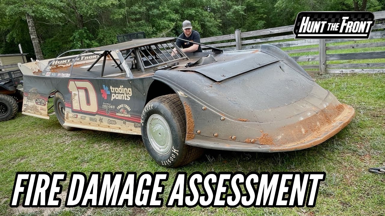 Fire Damage on our Race Car! Will our Engine Run After Going Up in Flames?