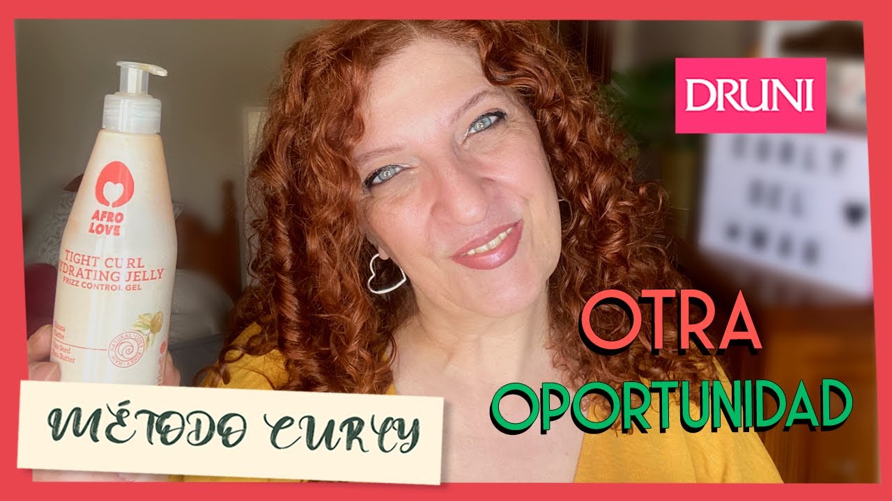 Definiendo con Gel Tight Curl Hydrating Jelly AFRO LOVE [ METODO CURLY ➰ ]