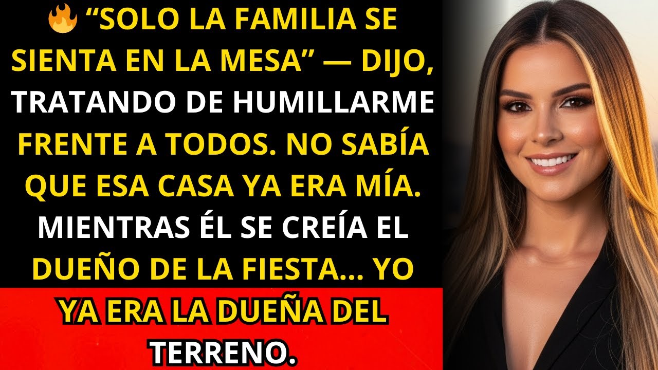 La sacó de la mesa en la cena de compromiso diciendo: “es tradición que solo la familia se siente”..