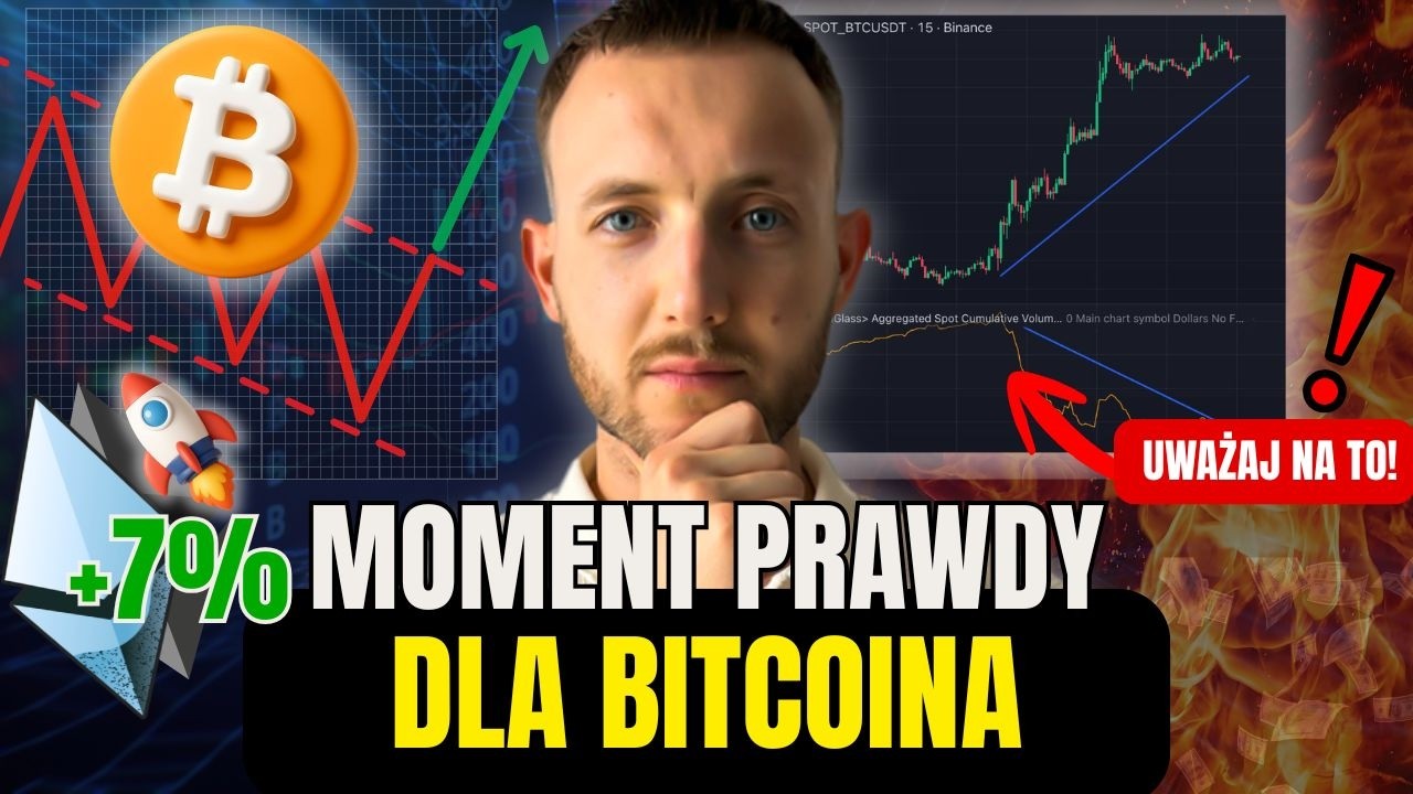 🚨 UWAGA! BITOCIN PRZEBIJA KLUCZOWE OPORY! POCZĄTEK WZROST&Oacute;W czy MANIPULACJA RYNKOWA?