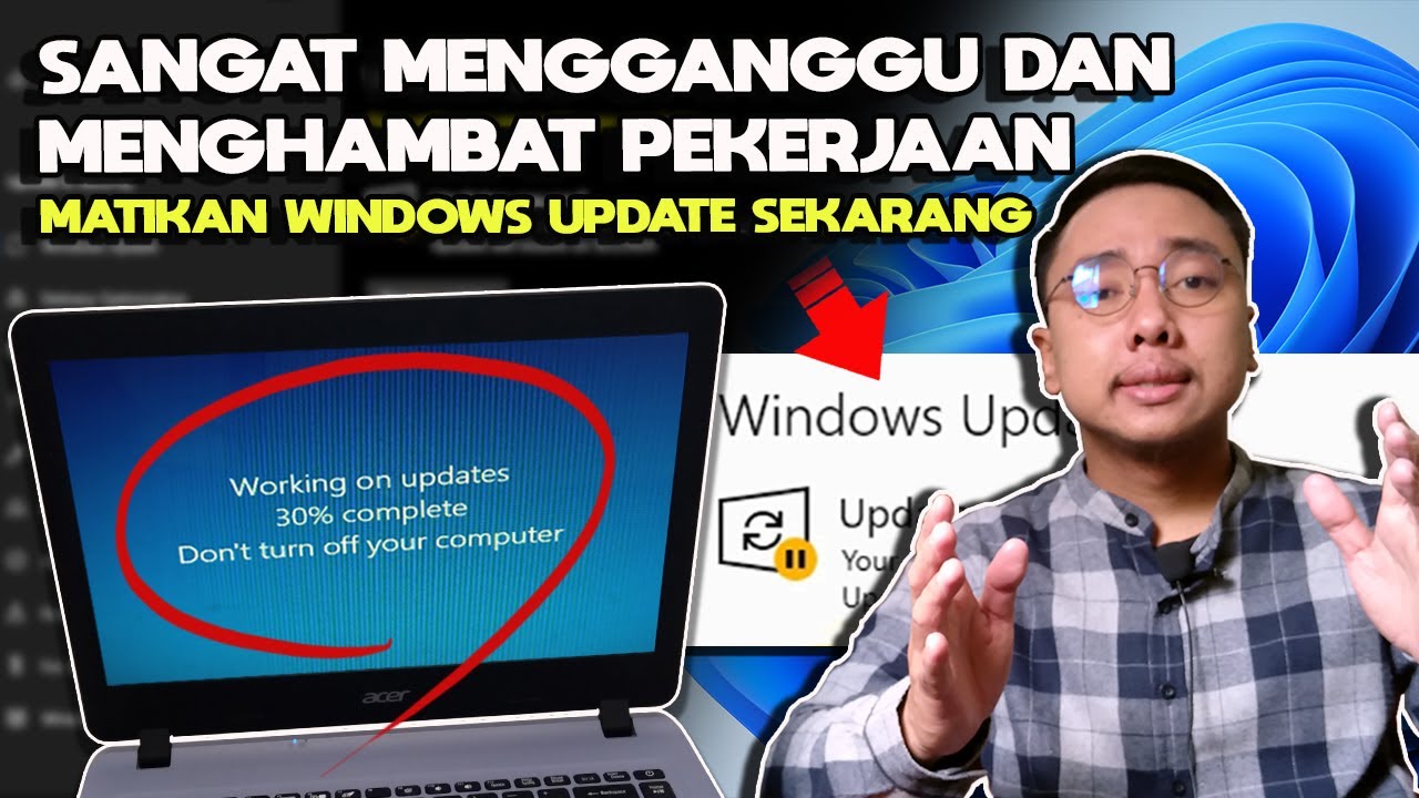 Lengkap dan Terbaru 2024!! - Cara Mematikan Update Windows 10/Windows 11