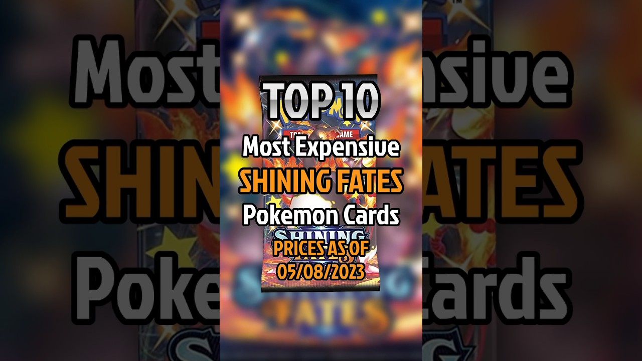 Top 10 Shining Fates Pokemon cards #shorts #pokemon