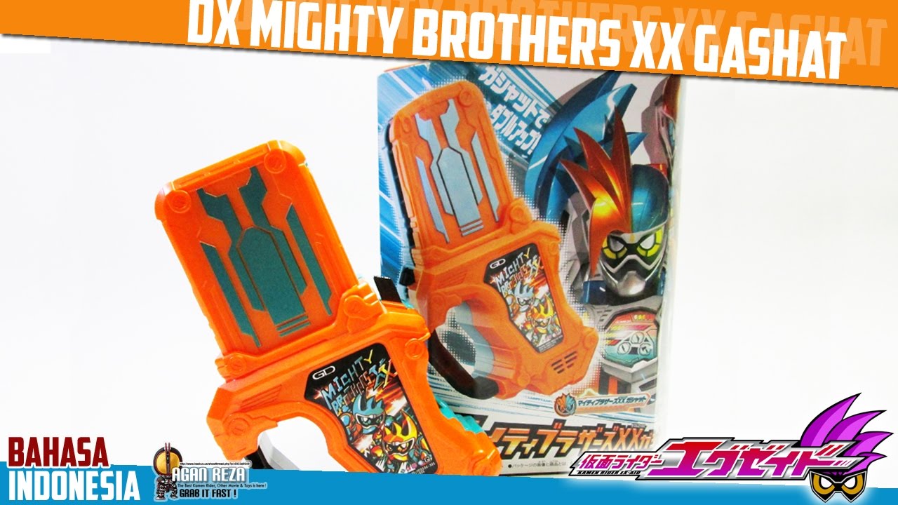 DX REVIEW - DX MIGHTY BROTHERS XX GASHAT [Kamen Rider Ex-Aid] - [BAHASA INDONESIA]