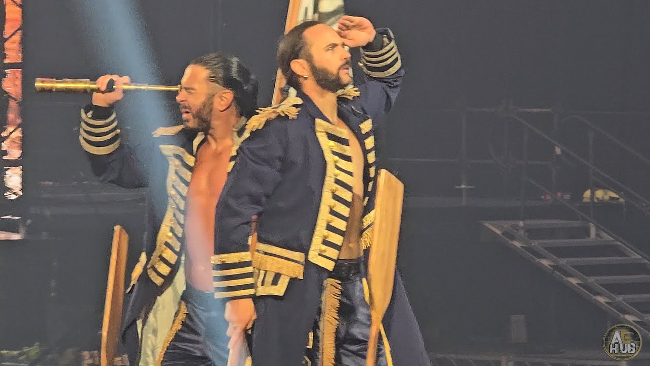 Swerve Strickland & Will Ospreay vs The Young Bucks - AEW All In Texas Highlights - Fan Cam
