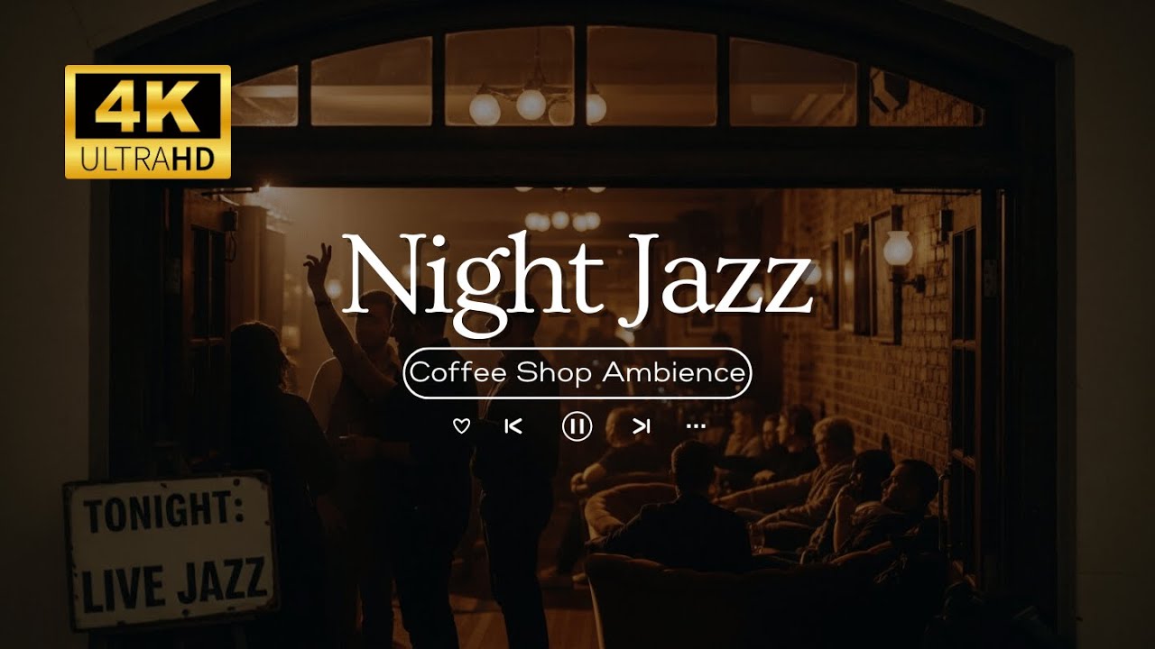 Cozy Morning Soft Jazz Music - Jazz Relaxing Music In Warm Coffee Shop - Cozy Outdoor Jazz