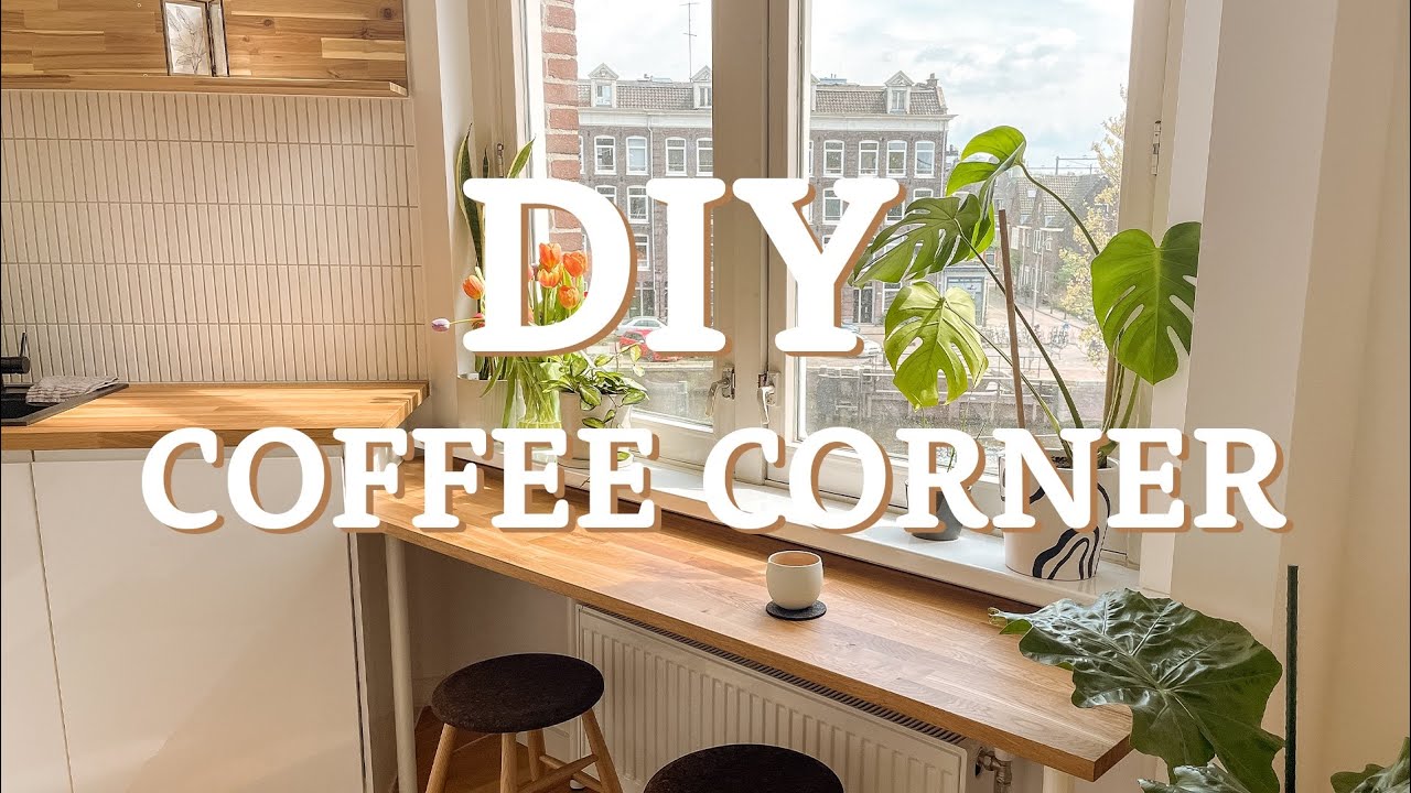 DIY Coffee Corner / Breakfast Bar