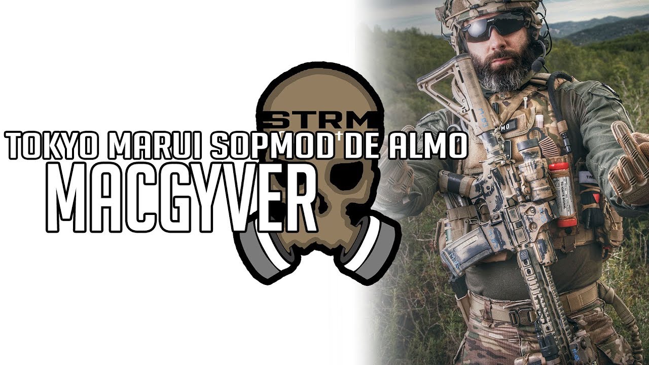 NOS UPGRADEAN UNA RÉPLICA MacGyver · Tokyo Marui M4 SOPMOD