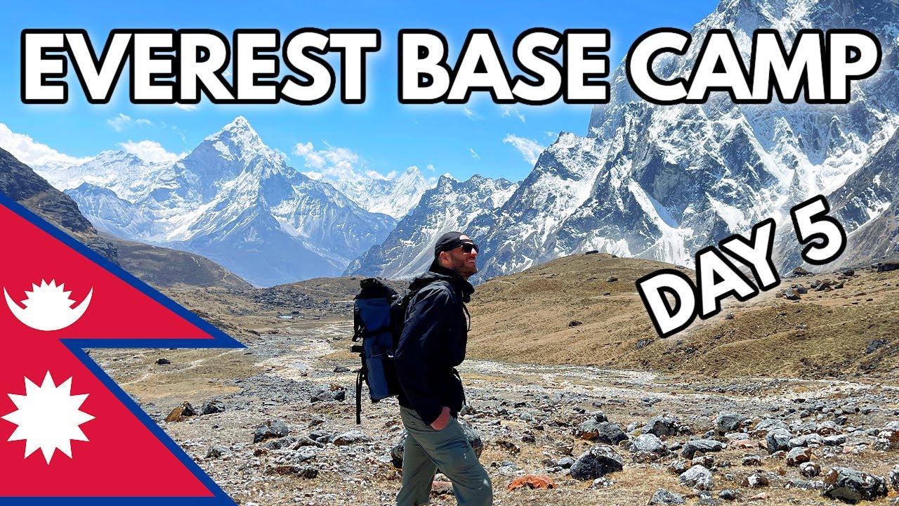 EVEREST BASE CAMP TREK DAY 5 (Jumping in a Glacier Lake)
