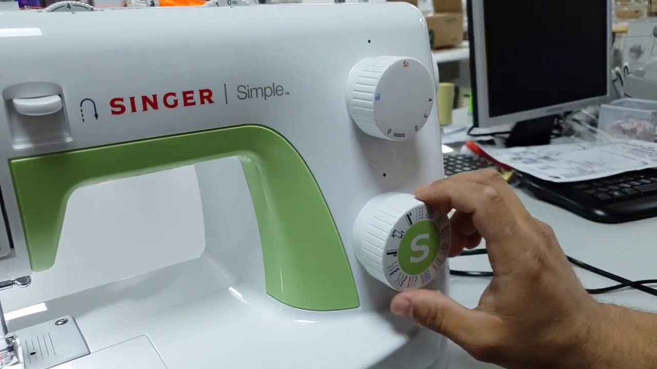 Singer Simple 3229 dikiş makinası kullanımı iplik takılması