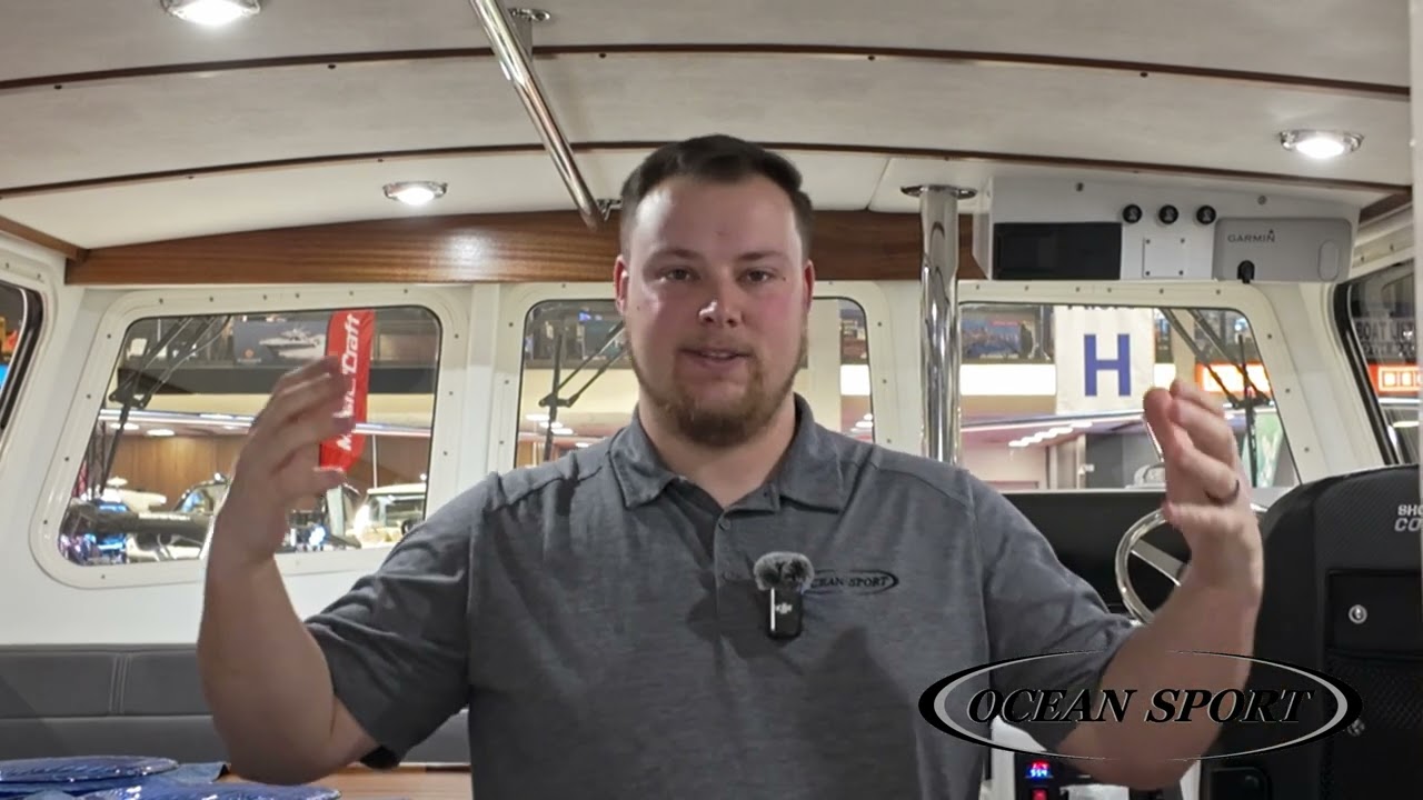 Ocean Sport 33 @ the 2024 Seattle Boat Show