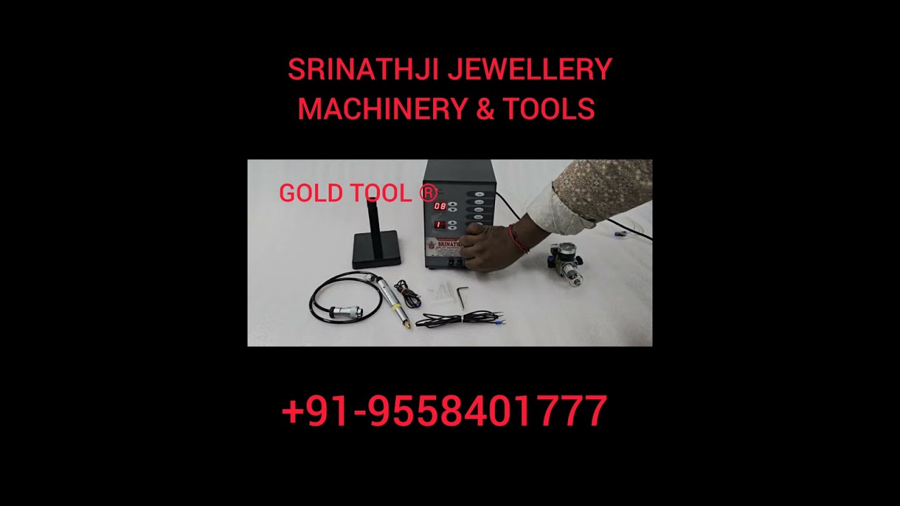 GOLD TOOL Compact laser jewellery soldering machine #jewelrytools #spotwelder #weldingmachine