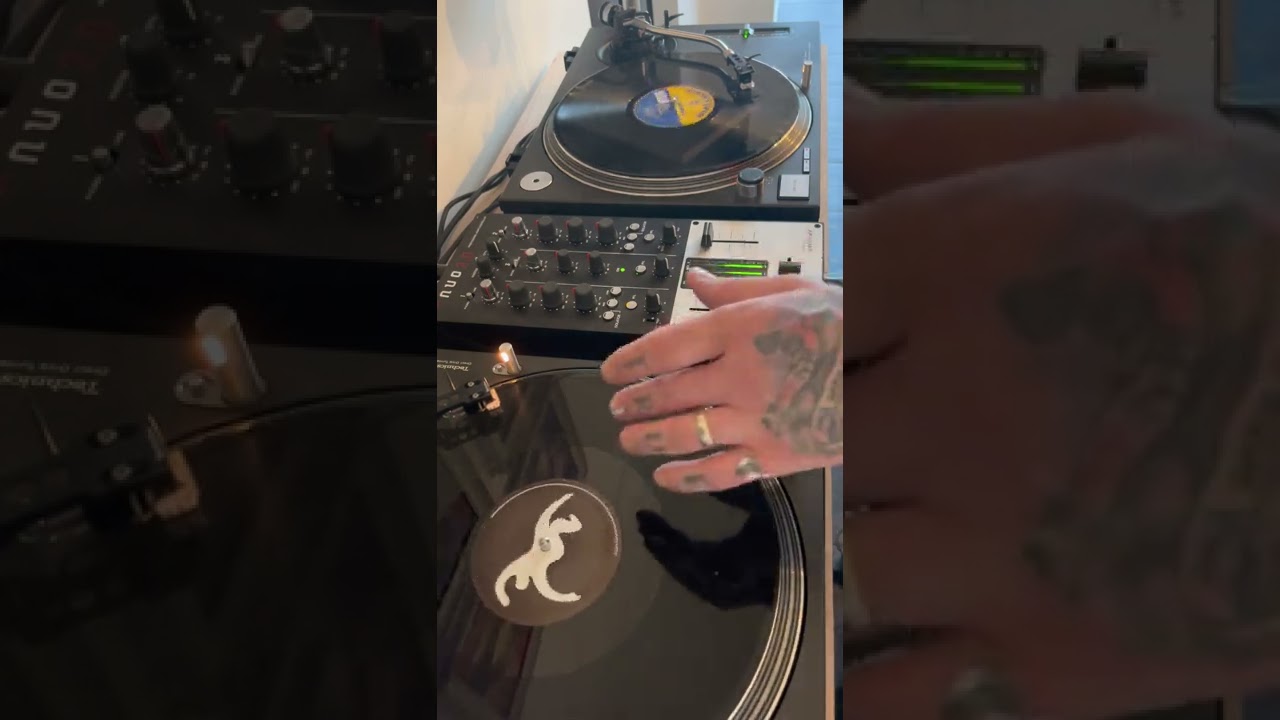 Technic’s 1210 mk2, Ecler Nuo 2.0 Drum and bass short mix 1994 ish