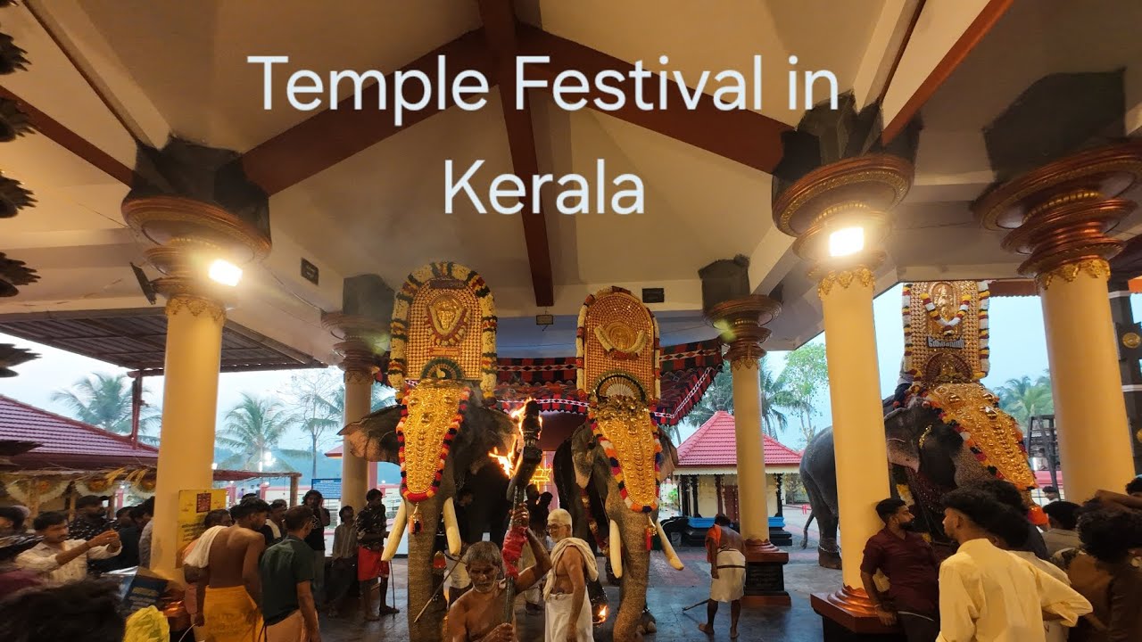 Chenda melam - A sacred element in temple festivals and rituals.