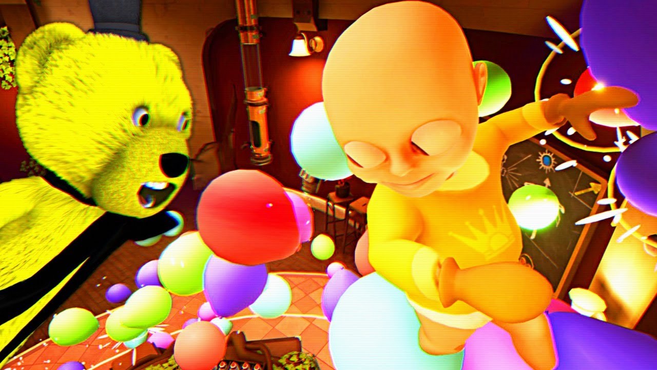 Малыш в Желтом Полный Взлом и Все Секреты 🤩 Baby in Yellow Black Cat