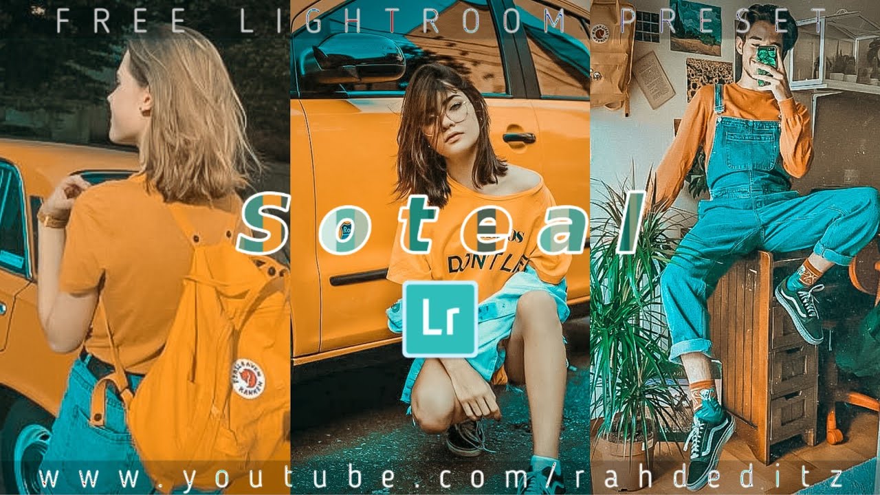 Lightroom Mobile Presets Free Dng + Xmp | Lightroom Soft Orange & Teal Tutorial 2020 | SOTEAL Preset