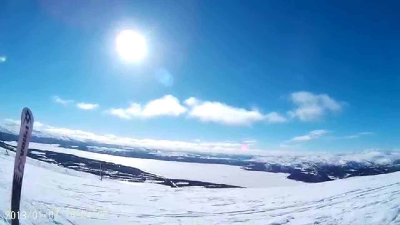 Bl&aring;sj&ouml;n. P&aring; toppen av Mesklumpen 20 mars