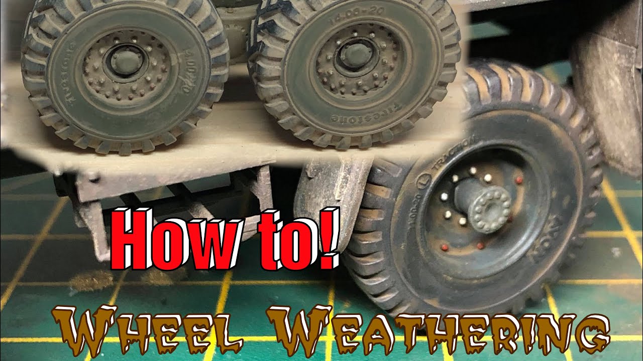 How to! Wheel weathering