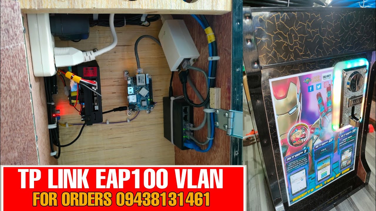 PISO WIFI WITH TP LINK EAP110 NAKA VLAN