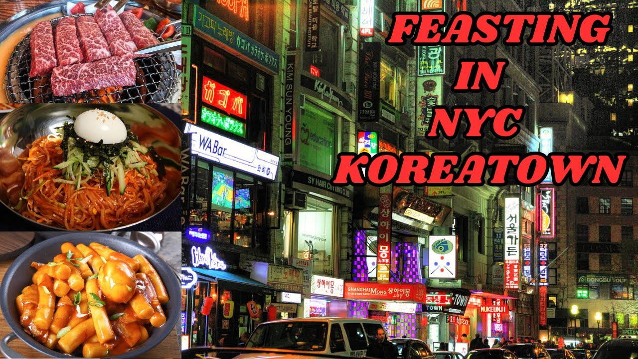 FEASTING in the Heart of NEW YORK'S KOREATOWN | Can’t Believe the Waitress Did THIS to Us