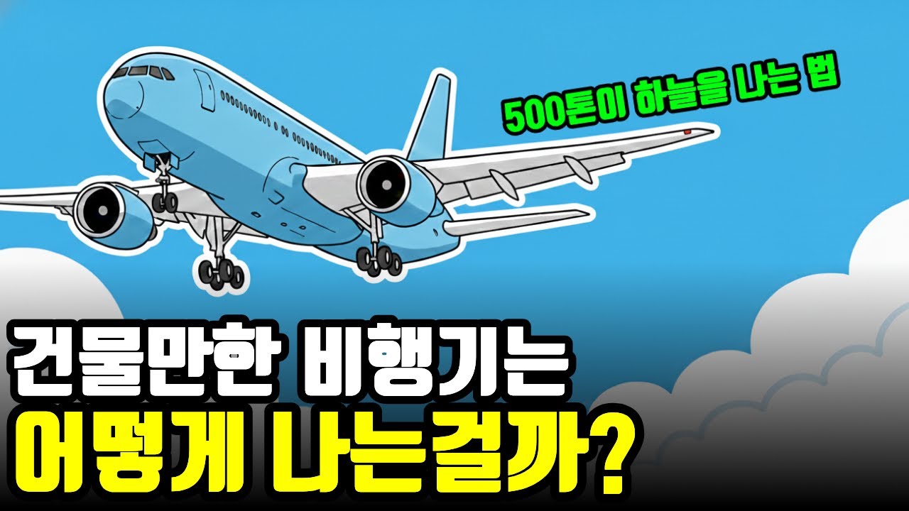 500톤짜리 쇳덩이가 어떻게 하늘을 날까?