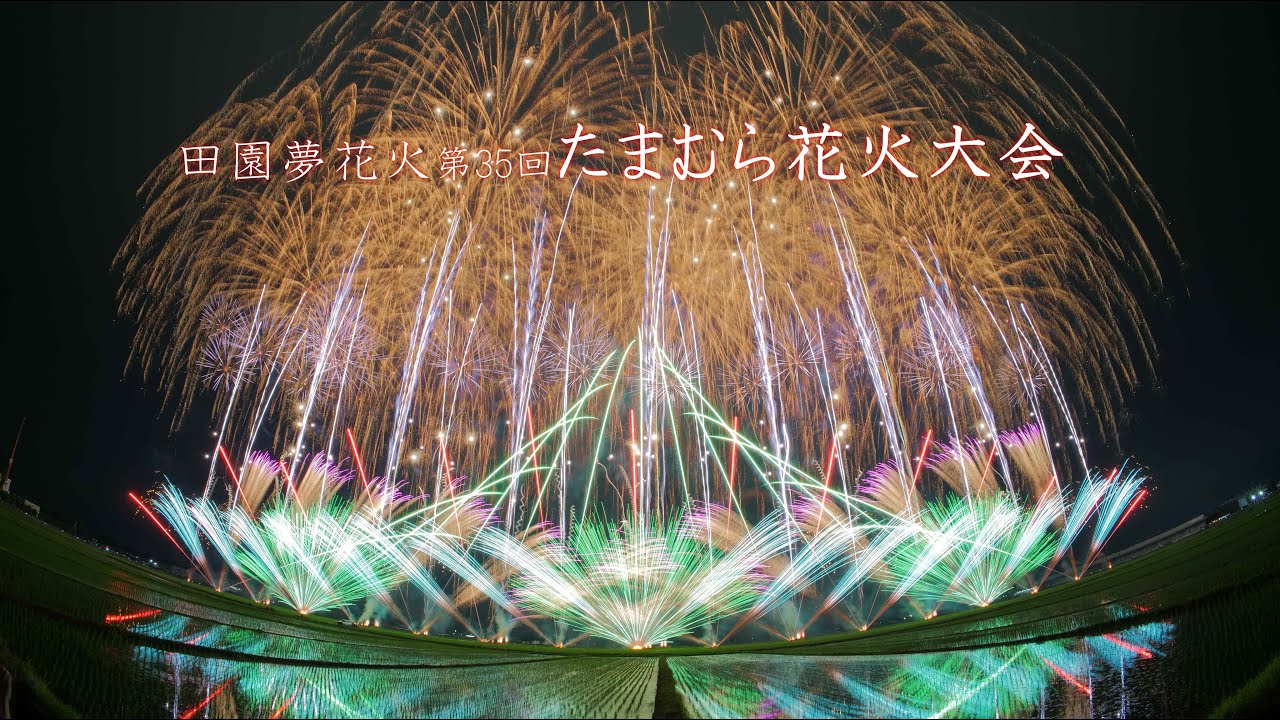 2025 たまむら花火大会「田園夢花火2025」ダイジェスト 玉村花火　#fireworks #菊屋小幡花火店 #花火