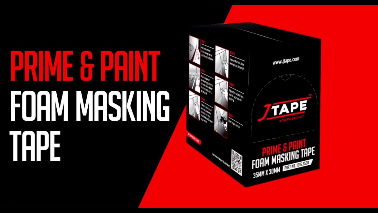 JTAPE Prime and Paint Foam Masking Tape - #TAPESMART