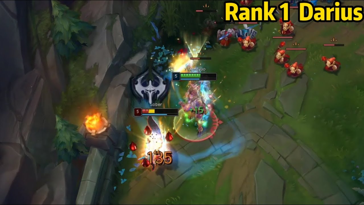 Rank 1 Darius: HE IS AN ABSOLUTE MONSTER ON TOPLANE!