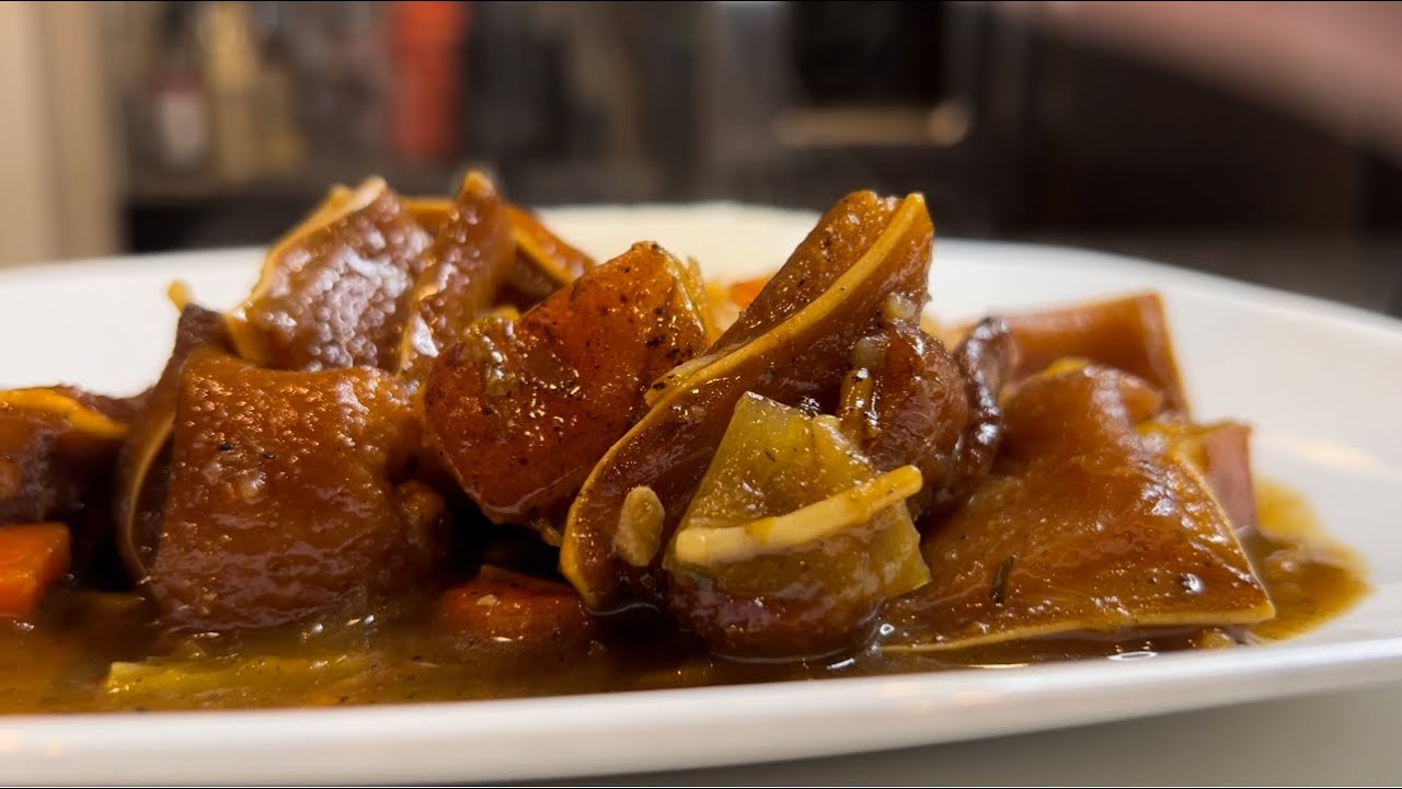 THE ULTIMATE PIG EAR RECIPE. How to cook pig ear 👂.