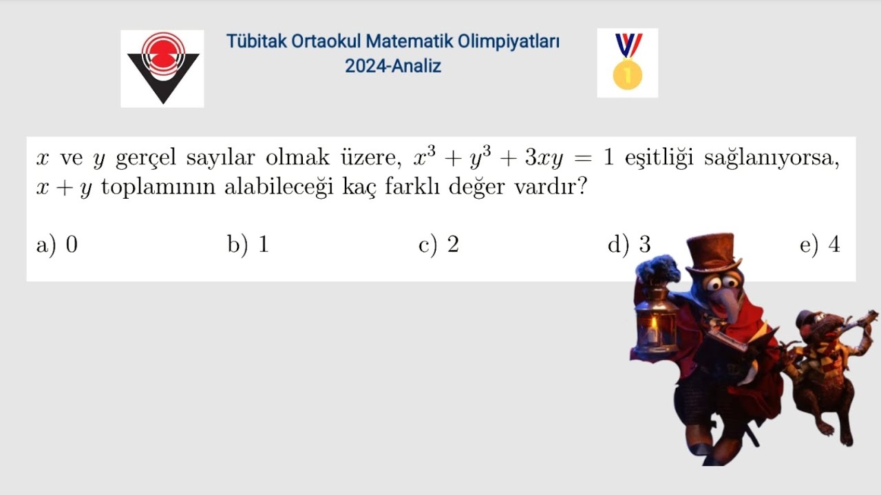 Ortaokul Matematik Olimpiyatları | Çarpanlara Ayırmayı Geliştiren Bir Analiz Sorusu