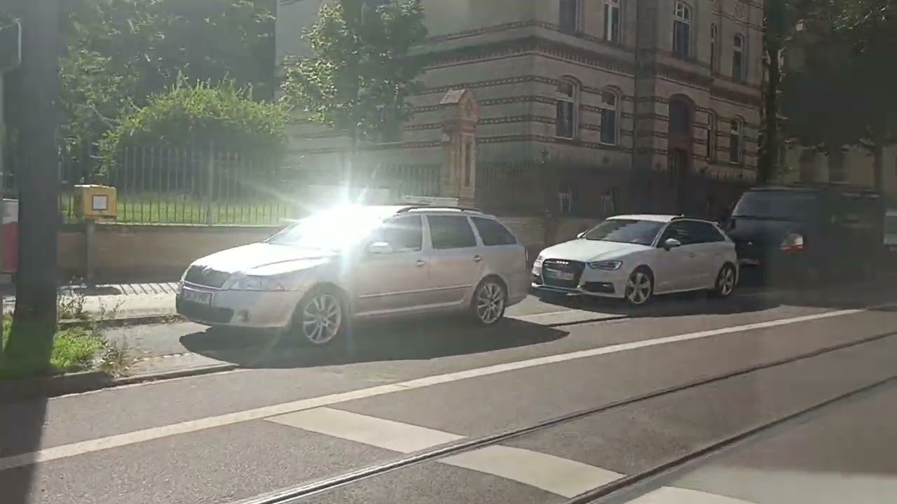 Halle Tram 95 Halle-Trotha - Bad Dürenberg Teil 2: Markplatz - Betriebshof Rosengarten
