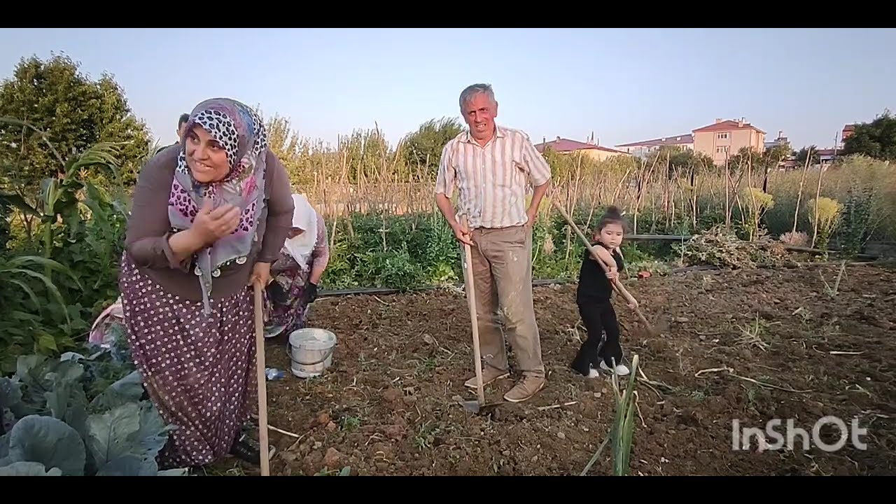 BAHÇE İŞLERİ KALDIĞIMIZ YERDEN DEVAM