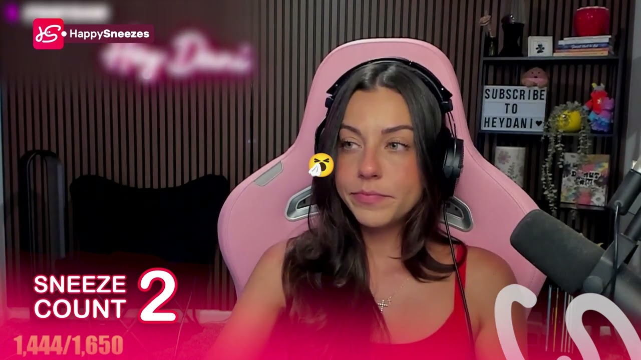 Funny Streamer Girl Sneezes - #10 - Part 1