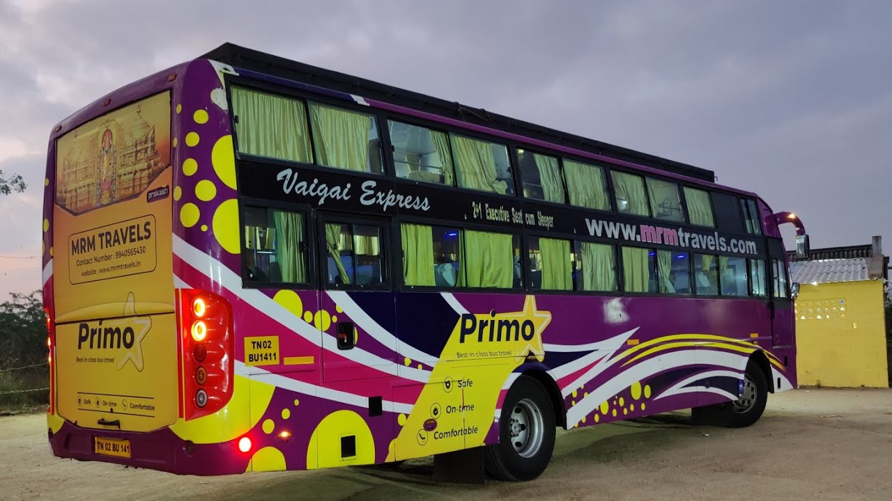 ASHOK LEYLAND BUS CABIN RIDE | MRM TRAVELS