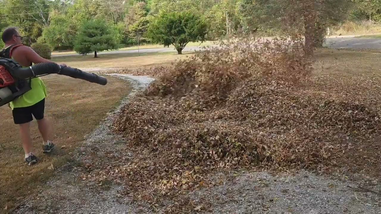 Echo PB-9010T The Most Powerful Backpack Leaf Blower On The Planet! @echousa 