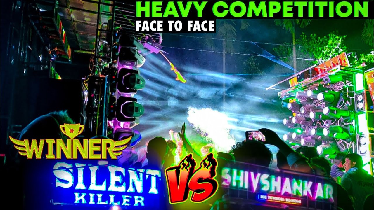 Saraswati Puja Bhasani 2024 || First Competition 🎧🔥 || Silent Killer vs Shivshankar