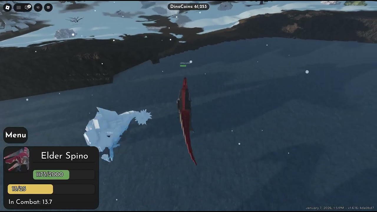 Elder Spinosaurus mini gameplay (Jurassic Block)