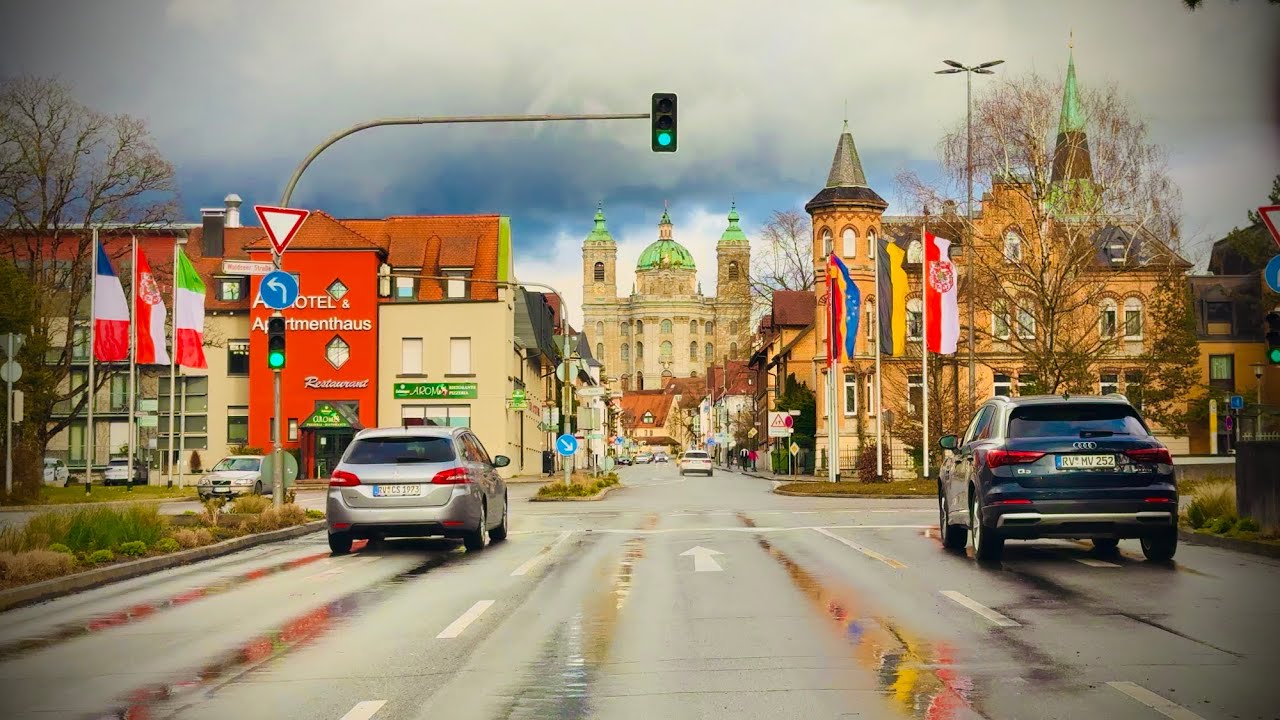 4k Weingarten/ Most Beautiful City 🌃 of Germany 🇩🇪 Baden W&uuml;rttemberg