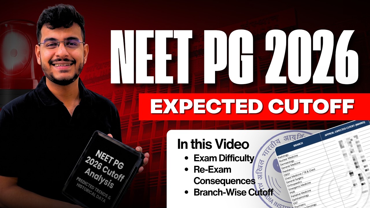 NEET PG 2026 Expected Cutoff: Branch-Wise Analysis